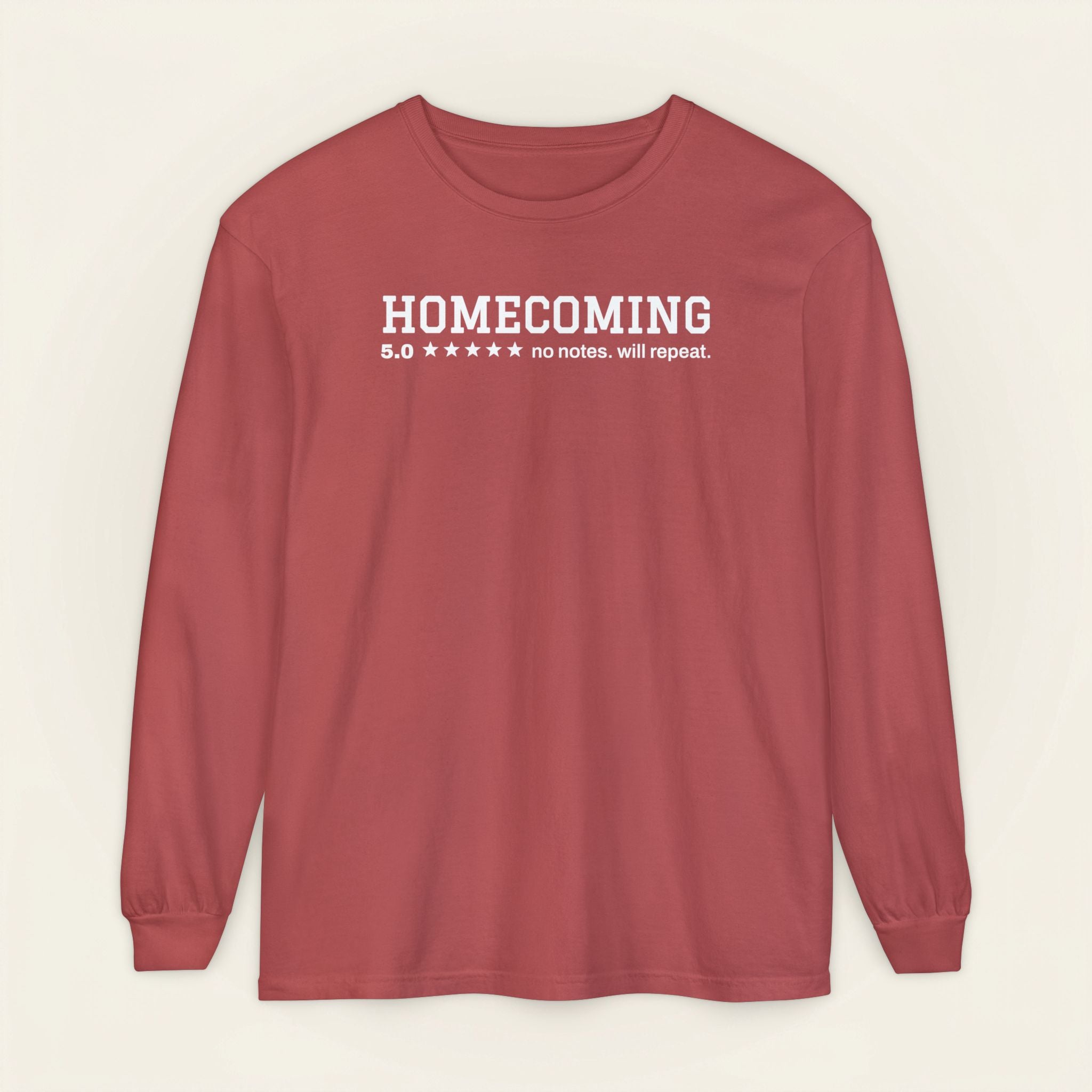 homecoming, five stars no notes, hbcu homecoming long sleeve shirt