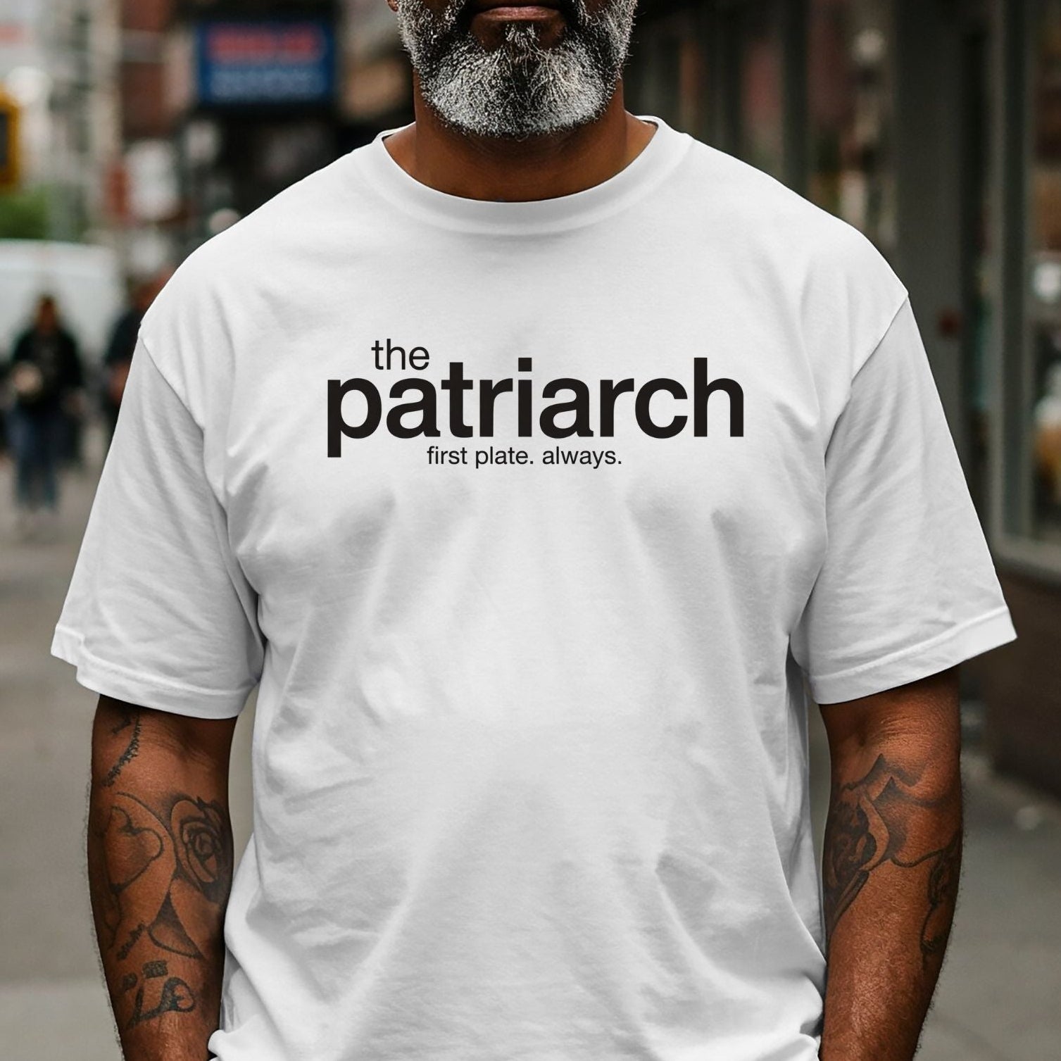 the patriarch, garment-dyed heavyweight bbq shirt from bbq blvd