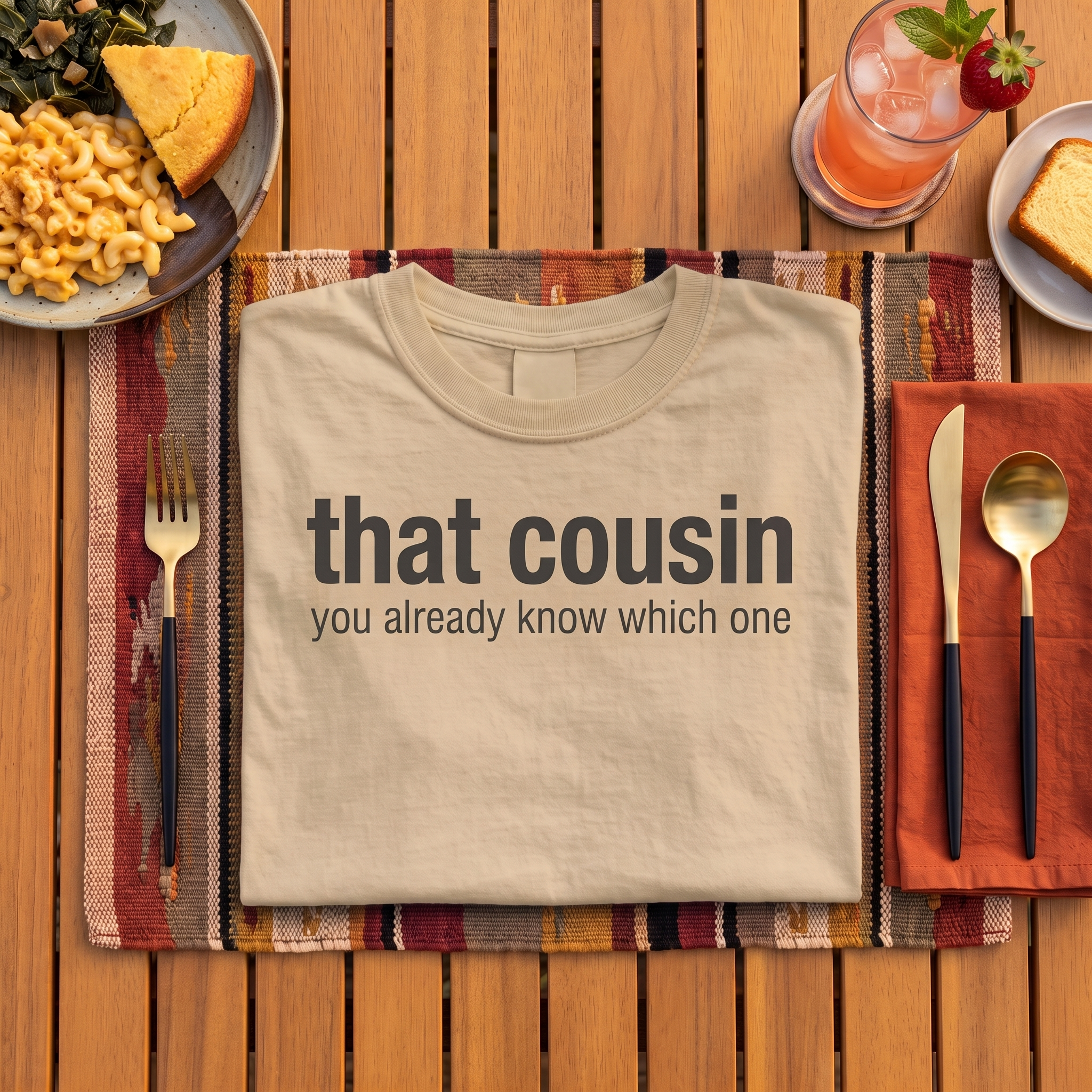 that cousin, garment-dyed heavyweight bbq shirt from bbq blvd