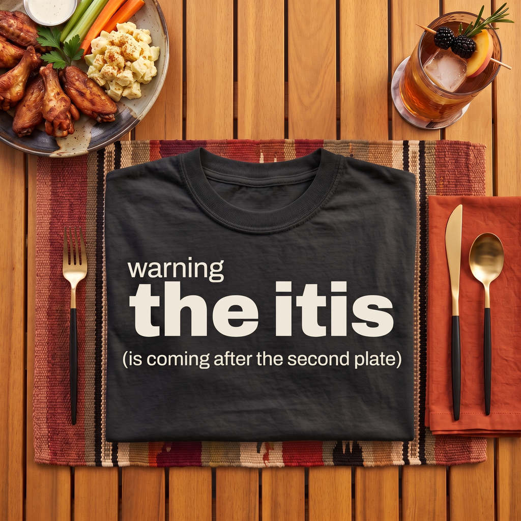 the itis, garment-dyed heavyweight bbq shirt from bbq blvd