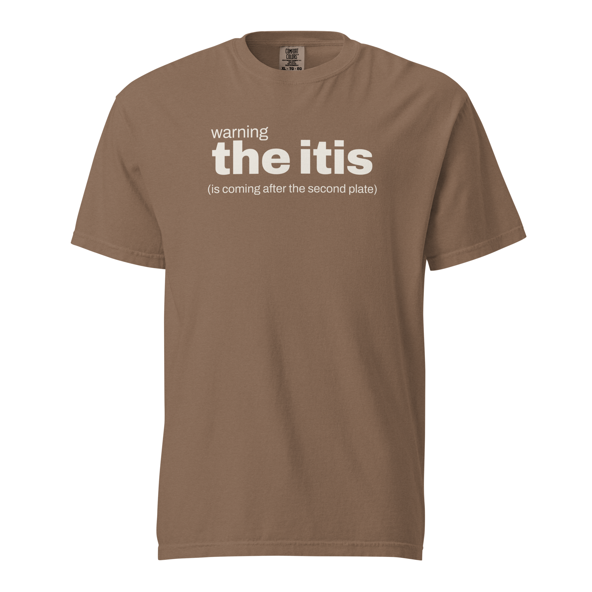 the itis, espresso garment-dyed heavyweight bbq shirt from bbq blvd