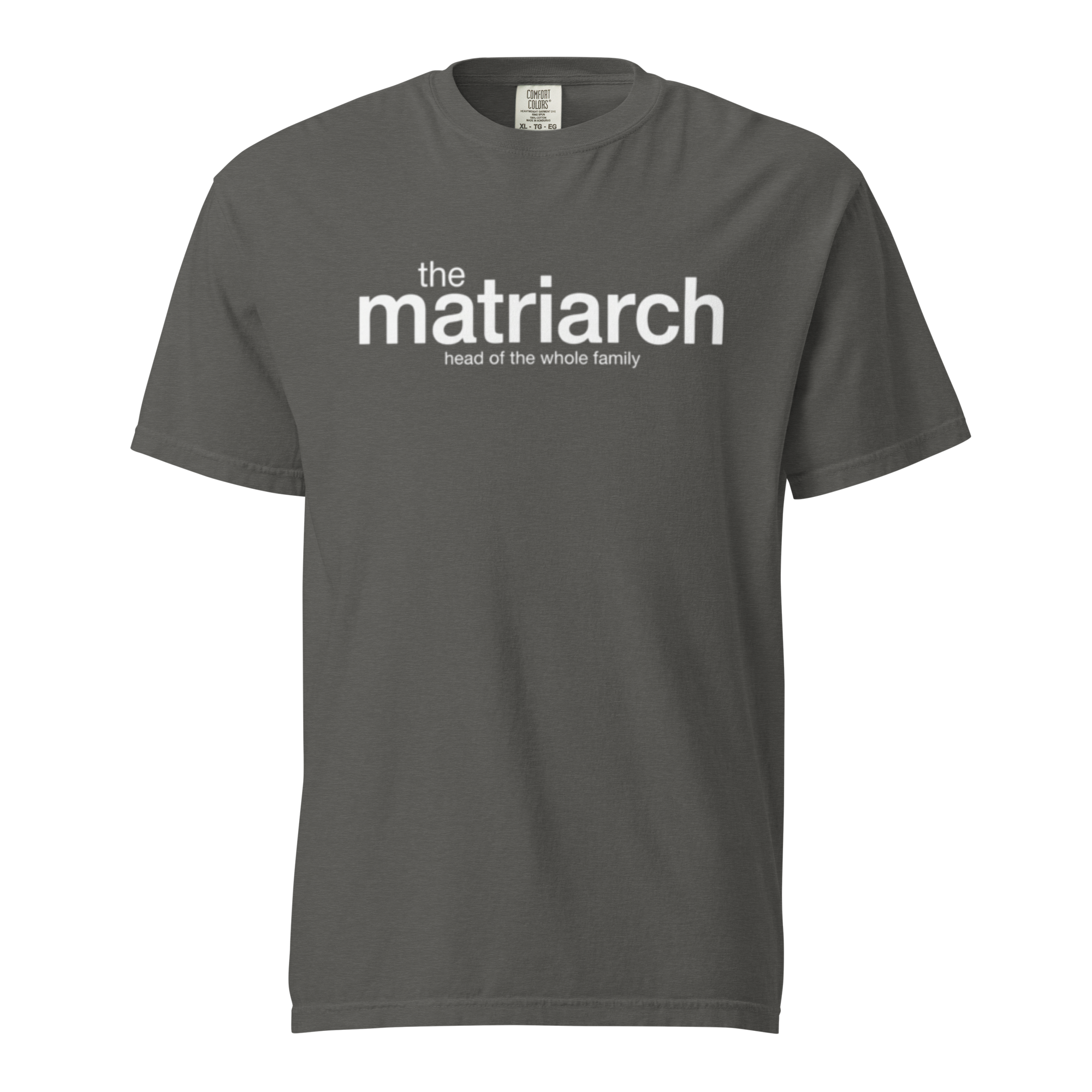 the matriarch, pepper garment-dyed heavyweight bbq shirt from bbq blvd
