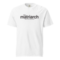 the matriarch, white garment-dyed heavyweight bbq shirt from bbq blvd